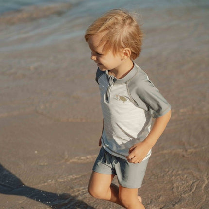 Little Dutch Zwemshirt Kind Korte Mouwen Fresh Greens - Little Dutch - Babywinkel - 8720986871099