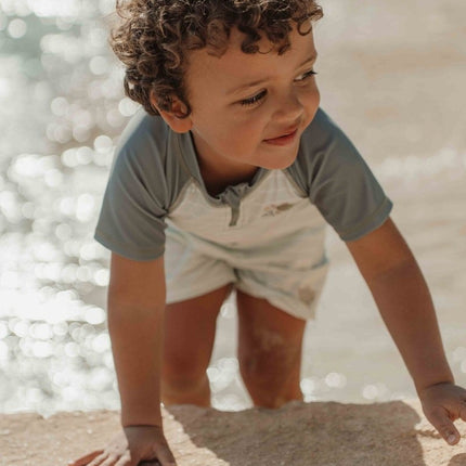 Little Dutch Zwemshirt Kind Korte Mouwen Fresh Greens - Little Dutch - Babywinkel - 8720986871099