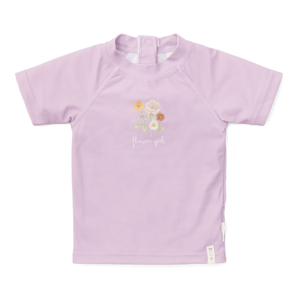 Little Dutch Zwemshirt Kind Korte Mouwen Mauve - Little Dutch - Babywinkel - 8720986872270