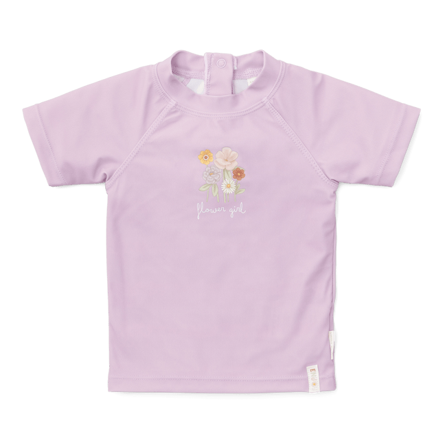 Little Dutch Zwemshirt Kind Korte Mouwen Mauve - Little Dutch - Babywinkel - 8720986872270