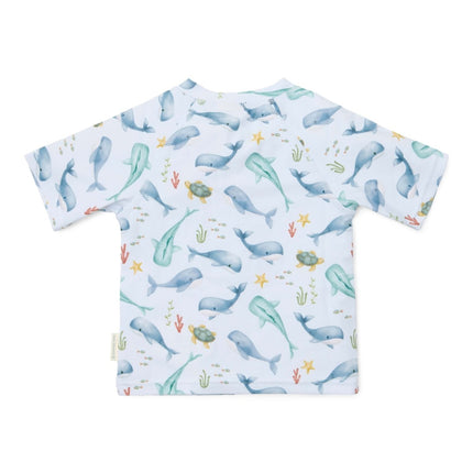 Little Dutch Zwemshirt Kind Korte Mouwen Ocean - Babywinkel - 8721122573068