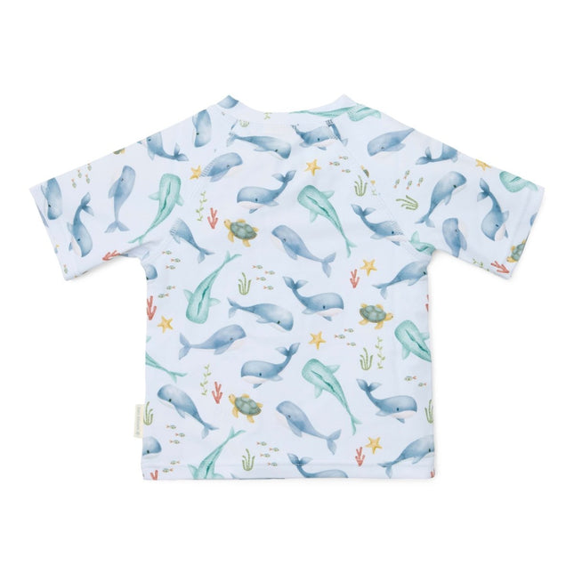Little Dutch Zwemshirt Kind Korte Mouwen Ocean - Babywinkel - 8721122573068
