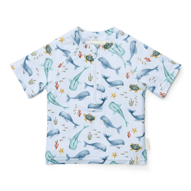 Little Dutch Zwemshirt Kind Korte Mouwen Ocean - Babywinkel - 8721122573068