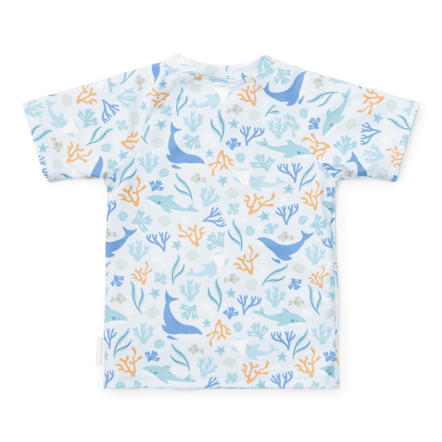Little Dutch Zwemshirt Kind Korte Mouwen Ocean Dreams Blue - Little Dutch - Babywinkel - 8720986871051