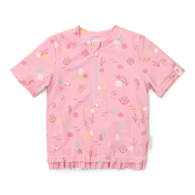 Little Dutch Zwemshirt Kind Korte Mouwen Ocean Treasures - Babywinkel - 8721122574430