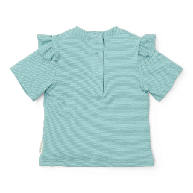 Little Dutch Zwemshirt Kind Korte Mouwen Ocean Treasures Surf Blue - Babywinkel - 8721122574393