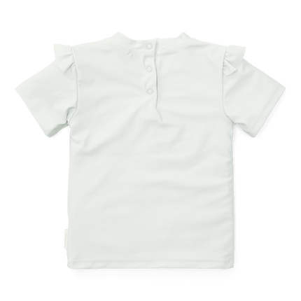 Little Dutch Zwemshirt Kind Korte Mouwen Ruches Sea Green - Little Dutch - Babywinkel - 8720986872393