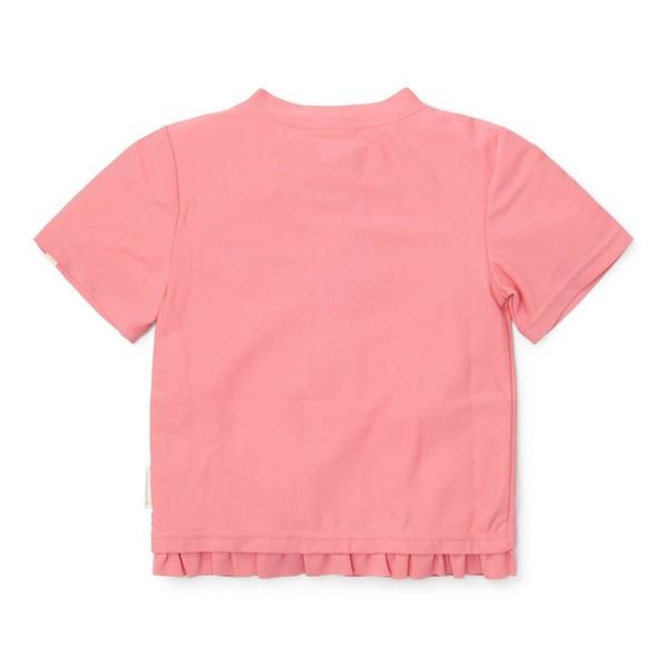 Little Dutch Zwemshirt Kind Korte Mouwen Sunny Flowers Rouge - Babywinkel - 8721122574355
