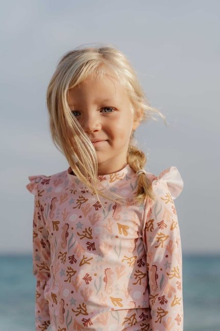 Little Dutch Zwemshirt Kind Lange Mouwen Ocean Dreams Pink - Little Dutch - Babywinkel - 8720986872478