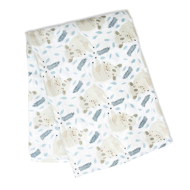 Lulujo Hydrofiele Doek Modern Koala Katoen 120x120cm - Lulujo - Babywinkel - 628233454676