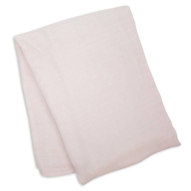 Lulujo Hydrofiele Doek Pink 120x120cm koop je bij Babywinkel
