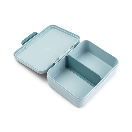 Lunch box w/divider Blue Tiny farm - Babywinkel - 5712643059820