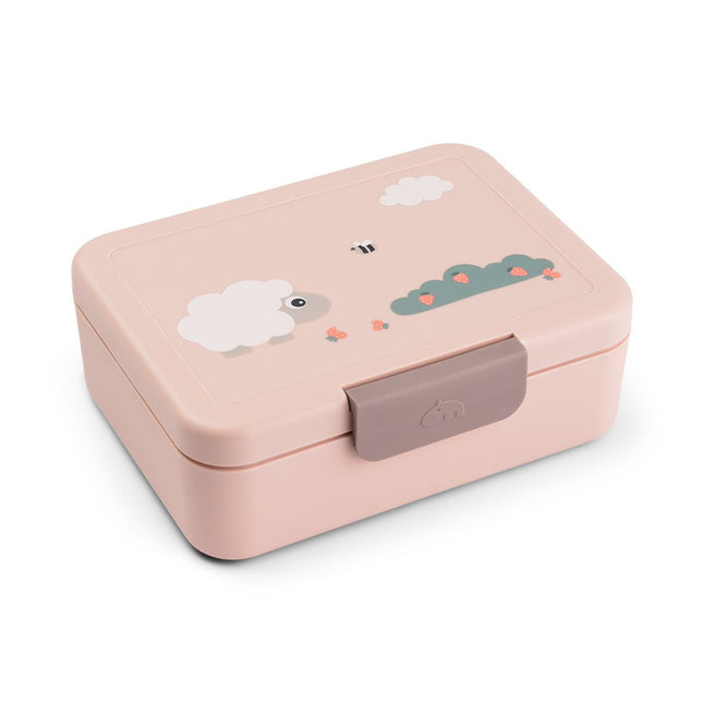 Lunch box w/divider powder Tiny farm - Babywinkel - 5712643059882