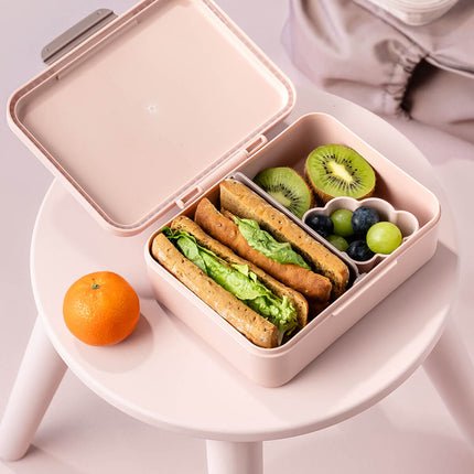 Lunch box w/divider powder Tiny farm - Babywinkel - 5712643059882