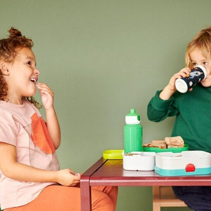 Lunchset Campus Drinkfles+Lunchbox Dino - Babywinkel - 8711269987873