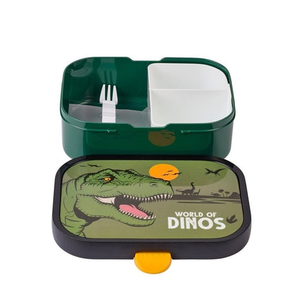 Lunchset Campus Drinkfles+Lunchbox Dino - Babywinkel - 8711269987873