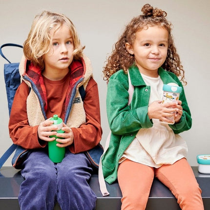 Mepal Drinkfles Pop - Up Campus 400ml Blue - Mepal - Babywinkel - 8711269946917