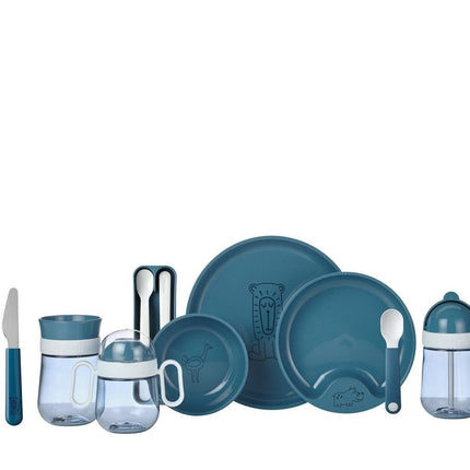 Mepal Kinderservies Set Mio 3 delig Deep Blue - Mepal - Babywinkel - 8711269993720