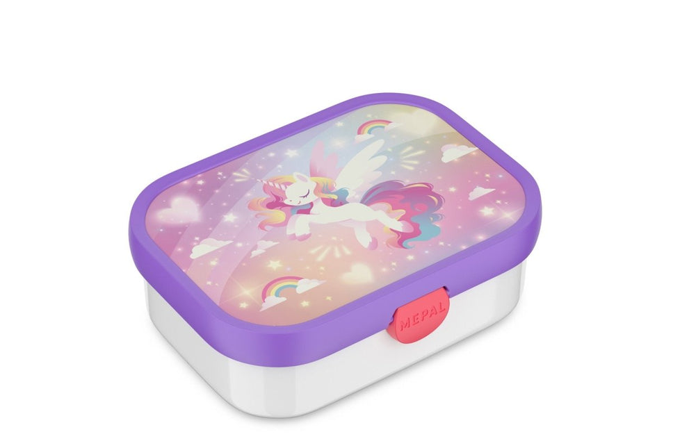 Mepal Lunchbox Bento Campus Unicorn Glow Met Vork koop je bij Babywinkel