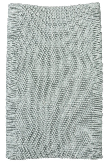 Meyco Aankleedkussenhoes Relief Mixed Stone Green - Meyco - Babywinkel - 4054703630848