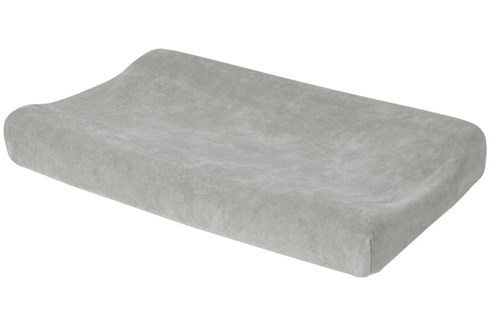 Meyco Aankleedkussenhoes Velvet Light Grey - Meyco - Babywinkel - 4054703516050