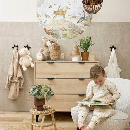 Meyco Baby Penguin Baby Winter Slaapoverall Jumper Met Vaste Mouw Soft Sand - Meyco - Babywinkel - 4054703533668