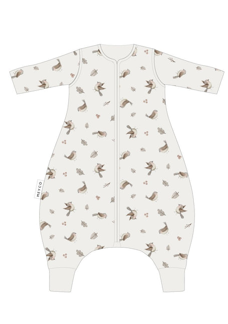 Meyco Baby Robin Baby Winter Slaapoverall Jumper Met Vaste Mouw Multicolour - Meyco - Babywinkel - 4054703534061