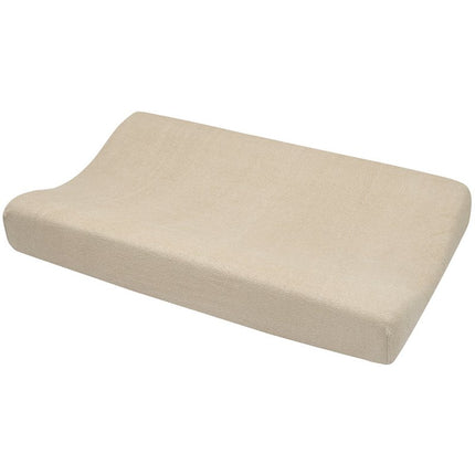 Meyco Baby Uni Aankleedkussenhoes Badstof Sand 50X70Cm - Meyco - Babywinkel - 4054703033113