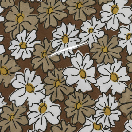 Meyco Badcape Baby 90X90cm Vintage Flower Taupe - Meyco - Babywinkel - 4054703517866