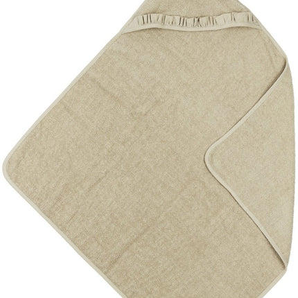 Meyco Badcape Baby Badstof Ruffle Sand - Meyco - Babywinkel - 4054703492064