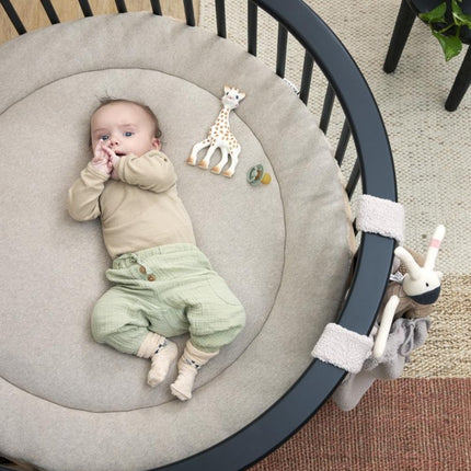 Meyco Boxkleed Basic Teddy Rond - Meyco - Babywinkel - 4054703130119