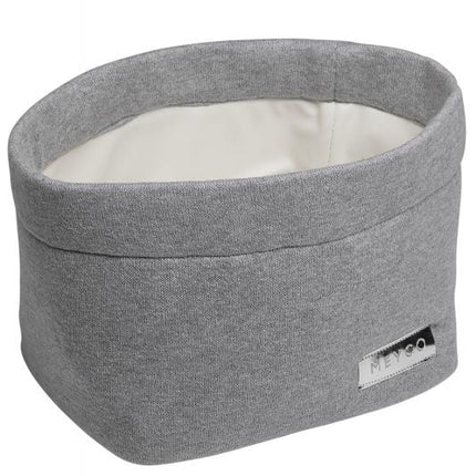 Meyco Commodemandje Small Knit Grijs Melange - Meyco - Babywinkel - 4054703823042