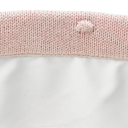 Meyco Commodemandje Small Mini Knots Soft Pink - Meyco - Babywinkel - 4054703230895