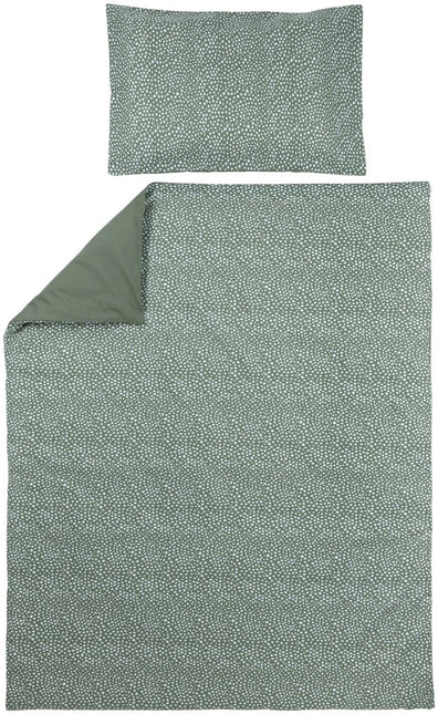 Meyco Dekbedovertrek 100X135cm Cheetah/ Forest Green - Meyco - Babywinkel - 4054703435115