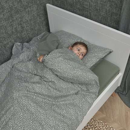 Meyco Dekbedovertrek 100X135cm Cheetah/ Forest Green - Meyco - Babywinkel - 4054703435115