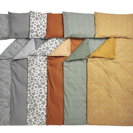 Meyco Dekbedovertrek 100X135cm Cheetah/ Forest Green - Meyco - Babywinkel - 4054703435115