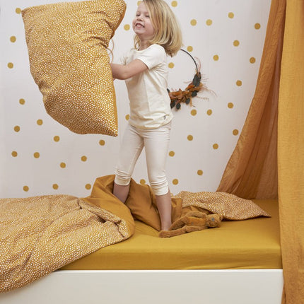 Meyco Dekbedovertrek 120X150cm Cheetah/ Honey Gold - Meyco - Babywinkel - 4054703436129