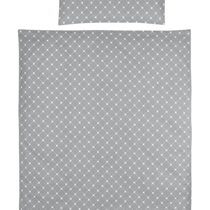 Meyco DekbedovertrekxMrs. Keizer 120X150cm Louis Grijs - Meyco - Babywinkel - 4054703436600