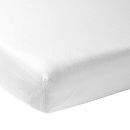 Meyco Hoeslaken Geweven 50X90 Wit - Meyco - Babywinkel - 4054703533002