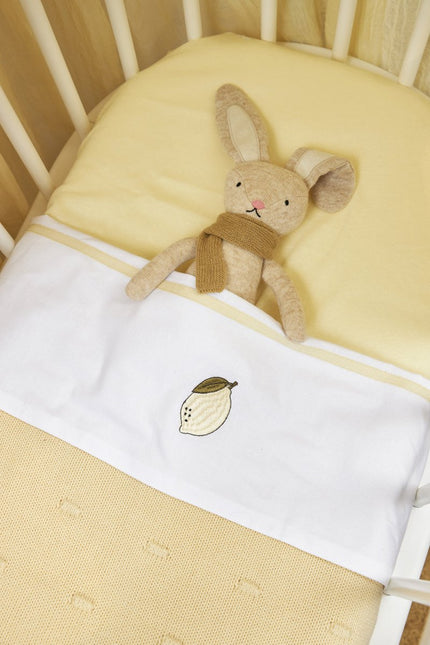 Meyco Hoeslaken Jersey 40X80/90 Soft Yellow - Meyco - Babywinkel - 4054703630121