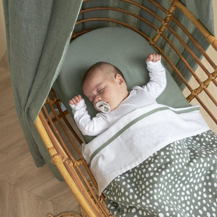 Meyco Hoeslaken Jersey 50X90 Forest Green - Meyco - Babywinkel - 4054703633320