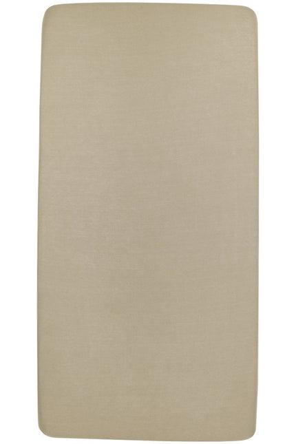 Meyco Hoeslaken Jersey 50X90 Taupe - Meyco - Babywinkel - 4054703633177