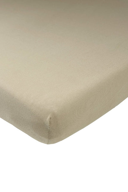 Meyco Hoeslaken Jersey 50X90 Taupe - Meyco - Babywinkel - 4054703633177
