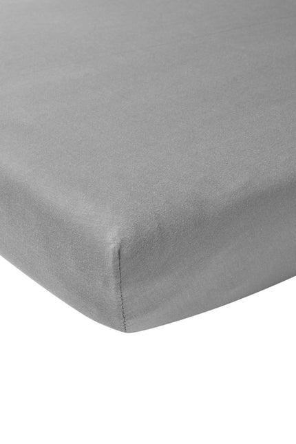Meyco Hoeslaken Jersey Grijs 60x120cm - Meyco - Babywinkel - 4054703564044