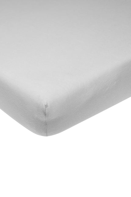 Meyco Hoeslaken Jersey Lichtgrijs 70x140/150 cm - Meyco - Babywinkel - 4054703565058