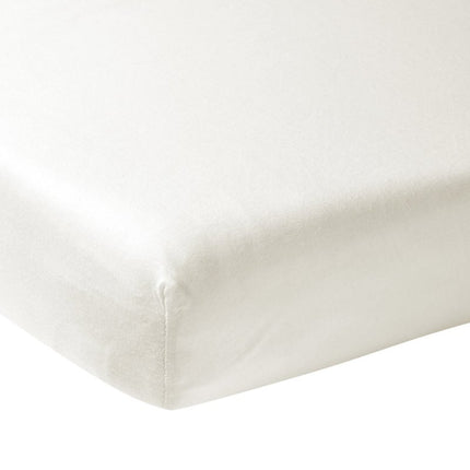 Meyco Hoeslaken Jersey Offwhite 60x120cm - Meyco - Babywinkel - 4054703564013