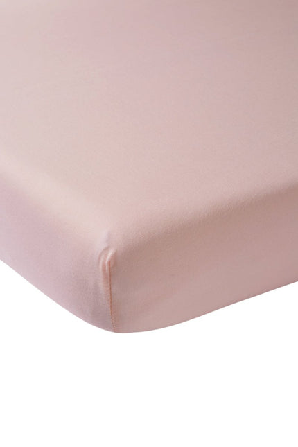Meyco Hoeslaken Jersey Oudroze 60x120cm - Meyco - Babywinkel - 4054703564259