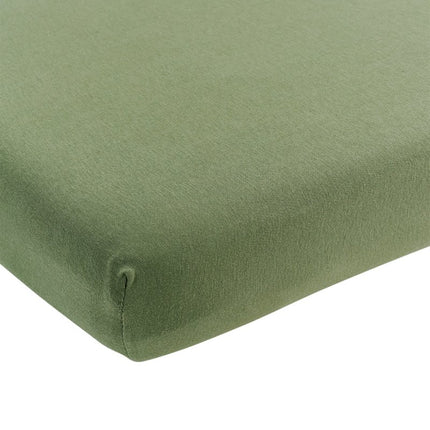 Meyco Hoeslaken Ledikant Olive Green 60X120cm - Meyco - Babywinkel - 4054703668315
