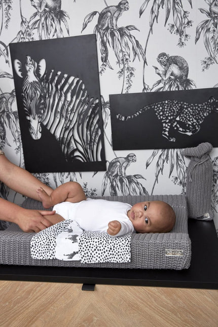 Meyco Hydrofiele Doek 3St Zebra Animal - Cheetah Black - Meyco - Babywinkel - 4054703452402