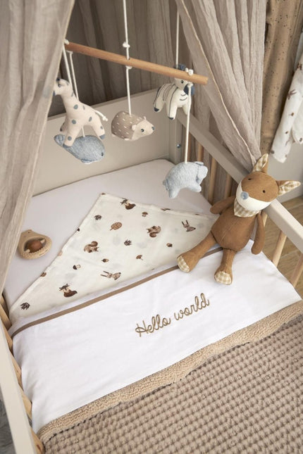 Meyco Hydrofiele Doek Animals 3 - Pack Toffee 70X70cm - Meyco - Babywinkel - 4054703152043